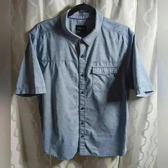 Marmont Short Sleeve button down. Men's size  XL. - Picture 2 of 12
